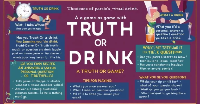 Truth or Drink Questions