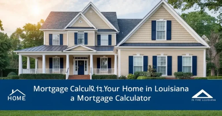 Mortgage Calculator Louisiana