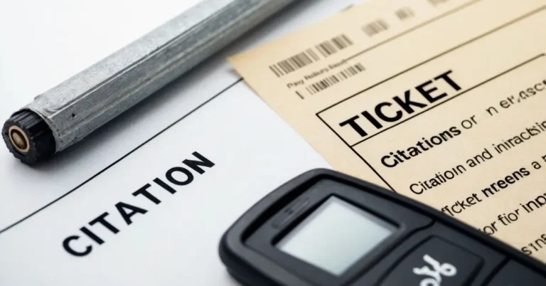 Citation vs. Ticket