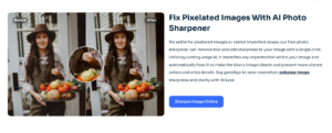 Enhance Your Photos with AI Ease’s Free Image Sharpener and Colorize Photo Tool