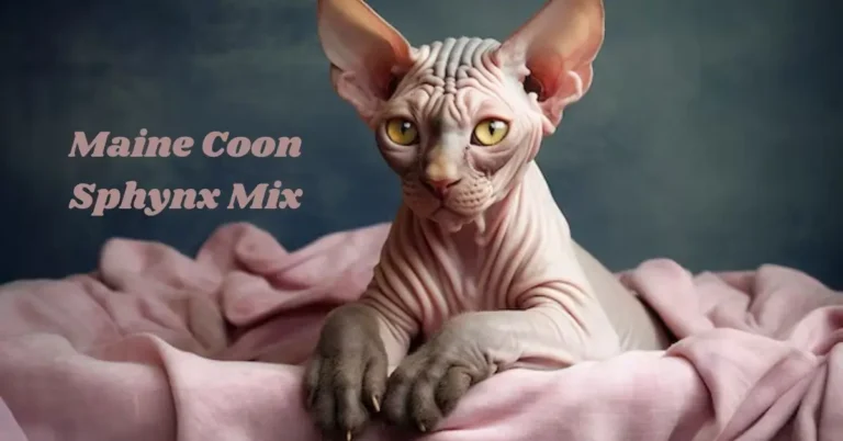 Maine Coon Sphynx Mix