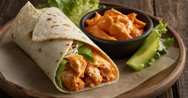 How Much Salt in Cheddar Buffalo Chicken Wraps?