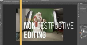 Using non-destructive editing techniques