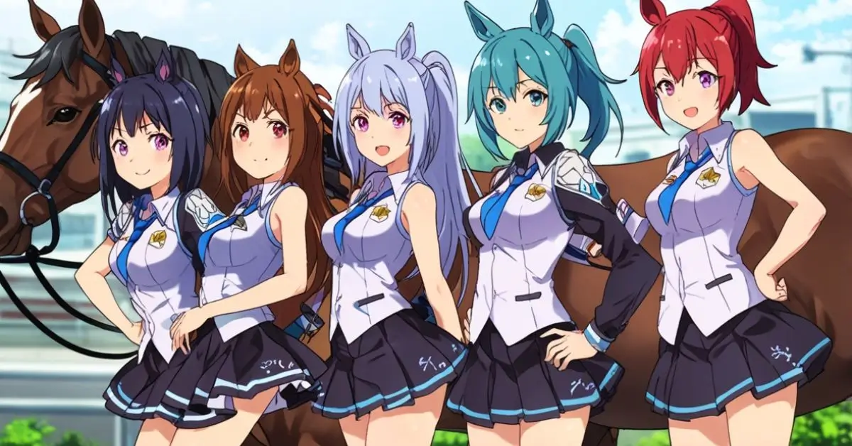 Team Rigil Uma Musume Characters: The Horse Girls of Pretty Derby - stromberry