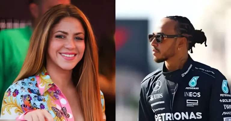 Lewis Hamilton Shakira
